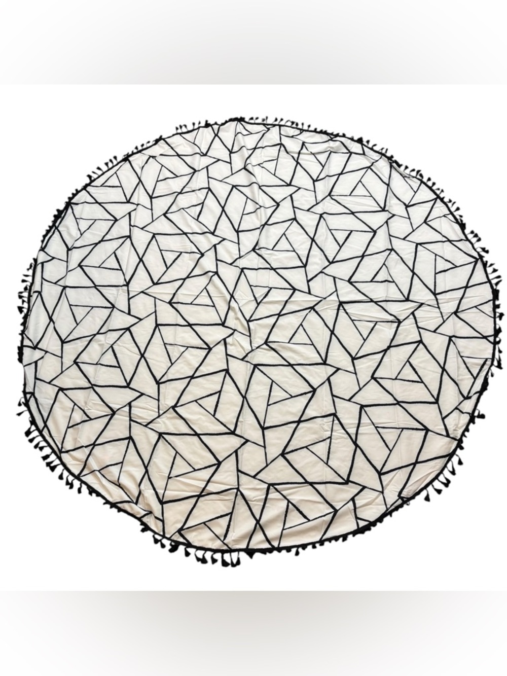 Brand new without‎ Tags Artistry Brand Round Abstract Color Your Own Tablecloth